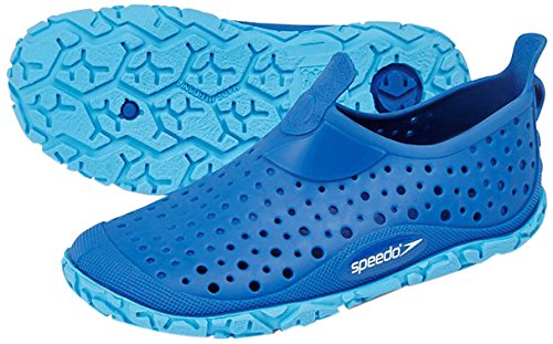 Speedo Jelly Shoe JM, Zapatillas Impermeables Unisex niño, Multicolor (New Surf/Japan Blue 000), 33 EU