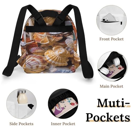 Mochila para mujer de parte inferior sólida cómoda y práctica Oxford 4