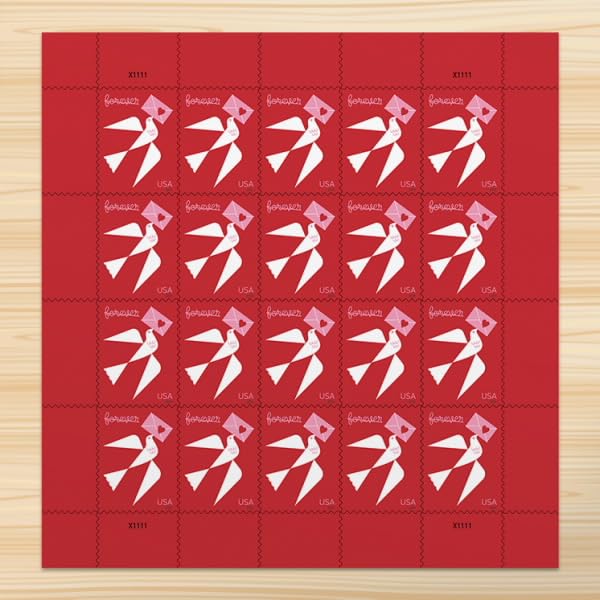 Love 2024 (Sheet of 20) First-Class Mail Forever Postage Stamps Scott 5826