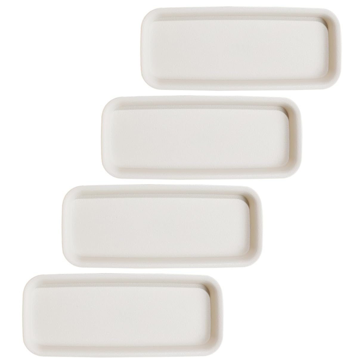 POPETPOP 16 Piezas Bandeja De Maceta Bandeja De Agua De La Maceta Plato De Platos De Plantas Platillos para Macetas Platillo para Plantas En Macetas Bandeja De Planta Cuadrada El Plastico