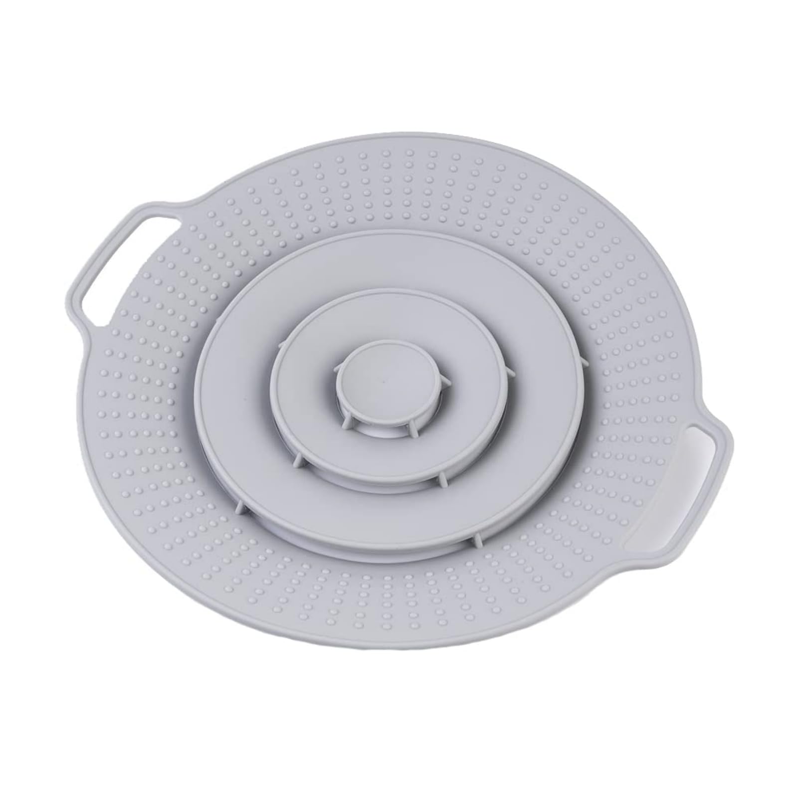 RUNUP Pokrywa garnka, korek do rozlania, zapobiega gotowaniu się garnka, 30 cm silikonowy korek do rozlania garnek pokrywka patelni wielofunkcyjne narzędzie kuchenne, używane w kuchence mikrofalowej, miseczkach