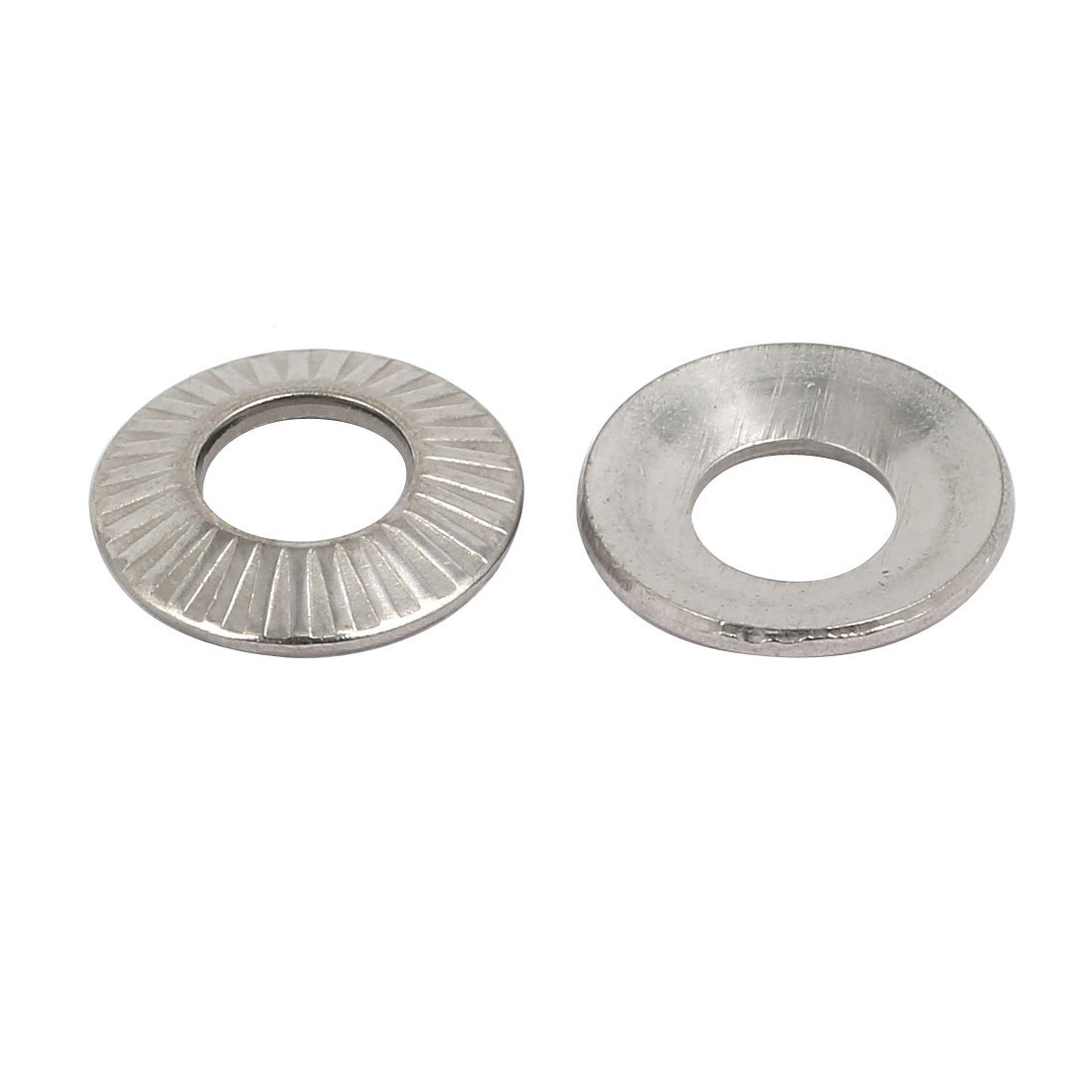 Aexit M6 304 quality Parts Stainless Steel Industrial Wedge Locking Washer Silver Tone 20pcs Model:76as575qo41