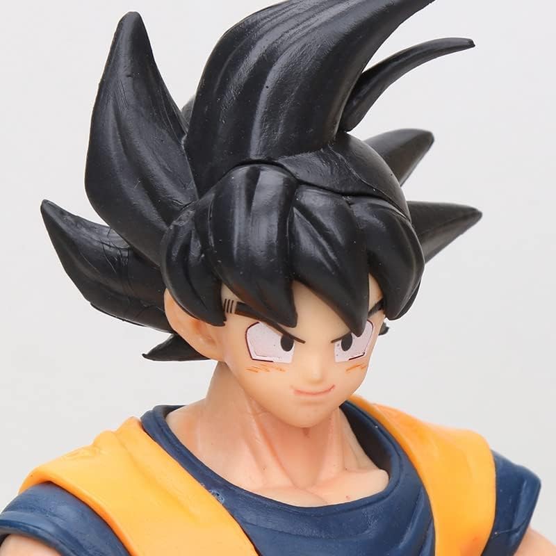 Image of Anime Cartoon Character Q Posket Action Figure | Limited Edition | Attractive Lightweight Durable Collectibles Figures for Home Decors Office Desk and Study Table (Goku IV)