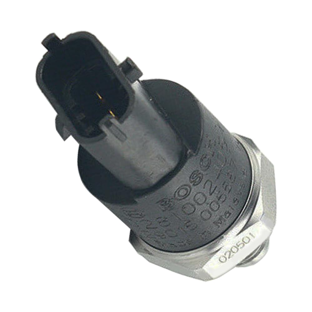 Riloer Sensore di pressione del carburante, sensore di pressione della guida del carburante, 0281002475, 0281002405, 0 281 002 405, 0 281 002 475