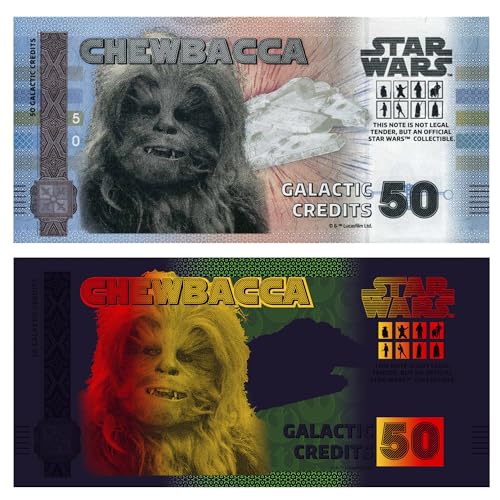 FANTASY CLUB Star Wars Original Chewbacca Trilogie | Offizielles Merchandising | Limitierte Auflage mit goldenem Hologramm und UV-Effekten