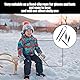 4-Teiliger Handschuhclip, Anti-Rutsch-Handschuhclip, Anti-Verlust-Handschuhclip, Multifunktionaler Elastischer Gurtbandclip, Edelstahl-Handschuhclip