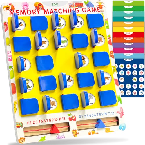 Matching Memory Game for Kids, Travel Toys Games Activities for 3-5 4-8 - image 1