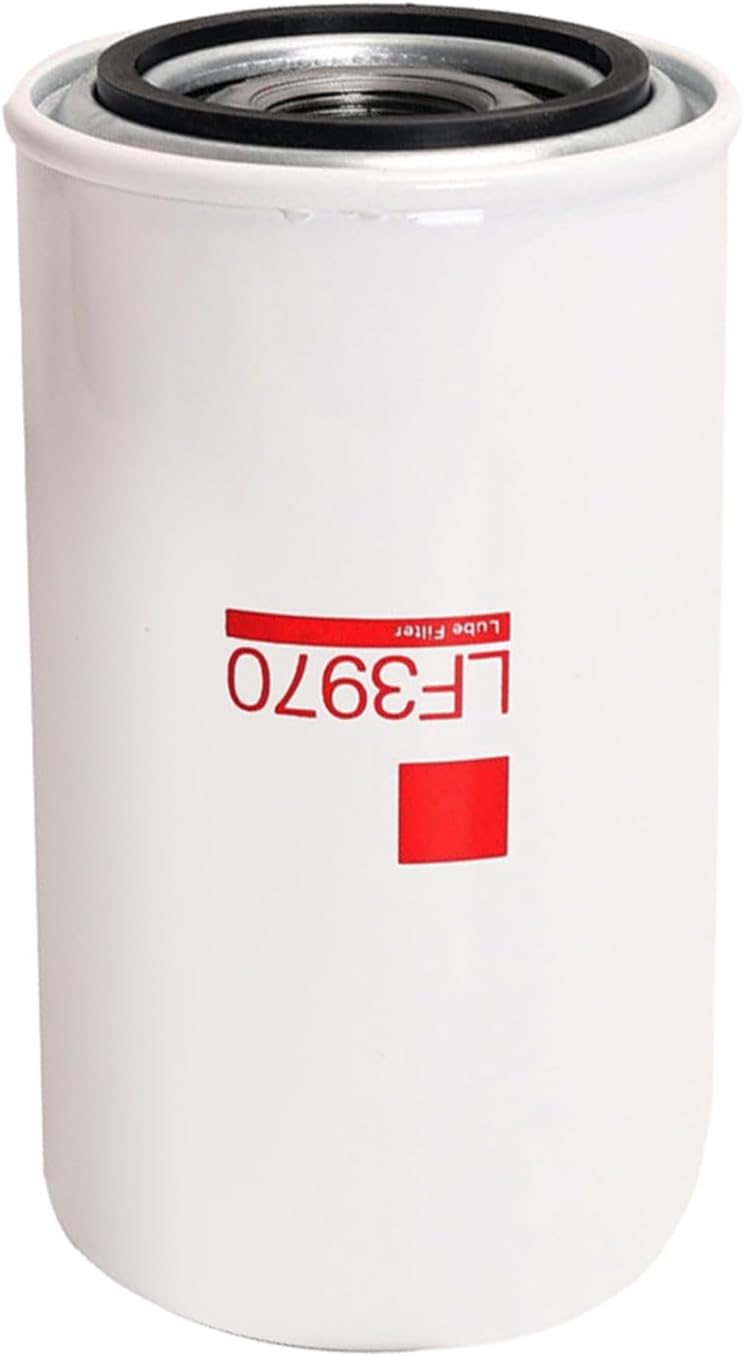 LF3970 Lube Filter Oil Filter Fit for Cummins QSB 5.9L 6.7L, ISB Engine Ford Freightliner Kenworth Peterbilt, Replaces #3937736, 5404947, 14406393, Pack of 2