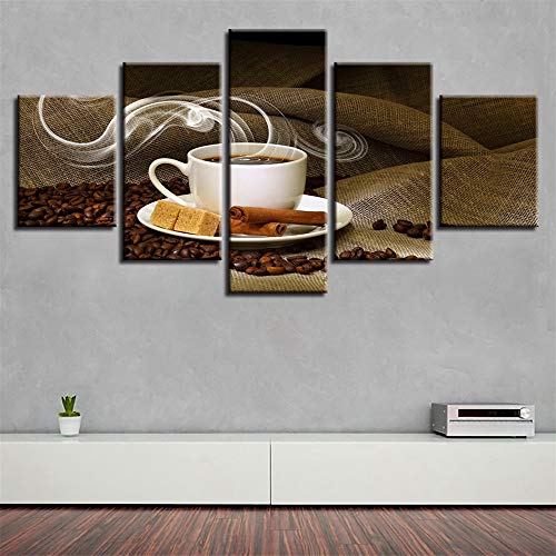 Wulian Kaffee Brot Snack leinwand malerei Dekoration malerei leinwand malerei HD Moderne Inkjet wandmalerei ohne bilderrahmen B3 20 * 35 * 2 20