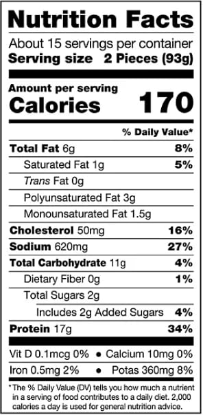 Miniatura 4 de Salutem Vita - Tiras de pollo recién empanadas Just Bare congeladas, 3 libras - Paquete de 2