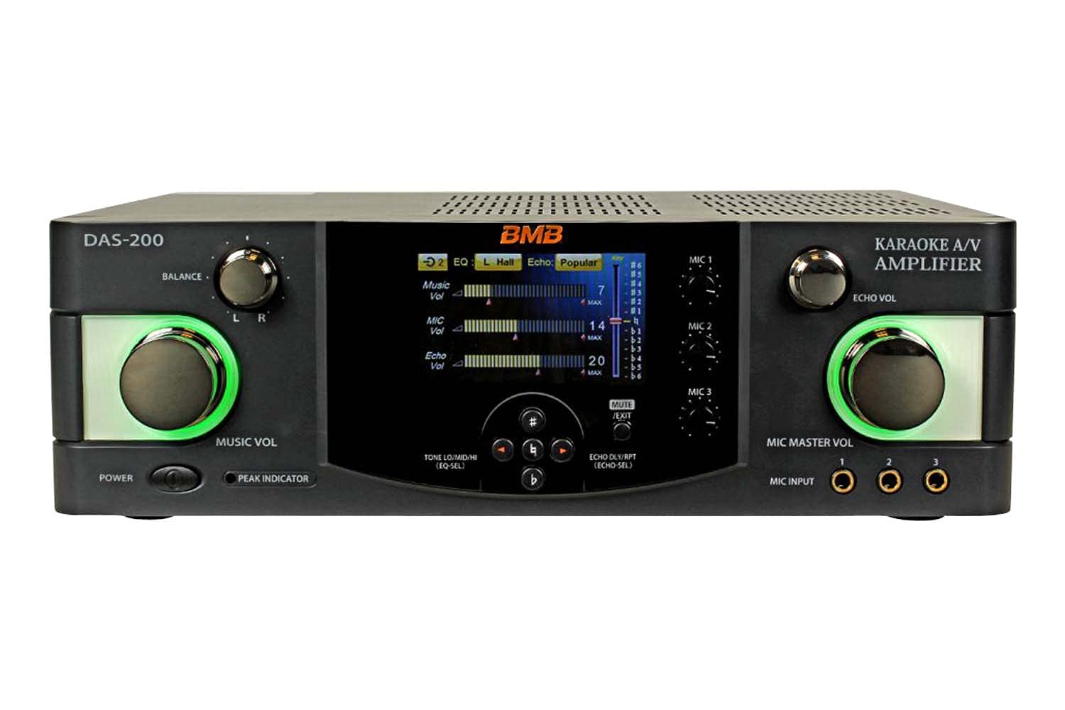BMB DAS-200 300W 2 Channel Karaoke Mixing Amplifier