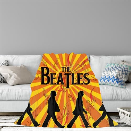 CHEWYZ Couverture The Beatles Couverture Polaire imprimée 3D | Couverture Chaude en Flanelle Automne/Hiver | Couverture en Peluche Douce et légère en Microfibre pour canapé 200x230cm - Les Beatles, Paul McCartney, John Lennon, RIngo Starr, George Harrison CHEWYZ Couverture The Beatles Couverture Polaire imprimée 3D | Couverture Chaude en Flanelle Automne/Hiver | Couverture en Peluche Douce et légère en Microfibre pour canapé 200x230cm – Image 8