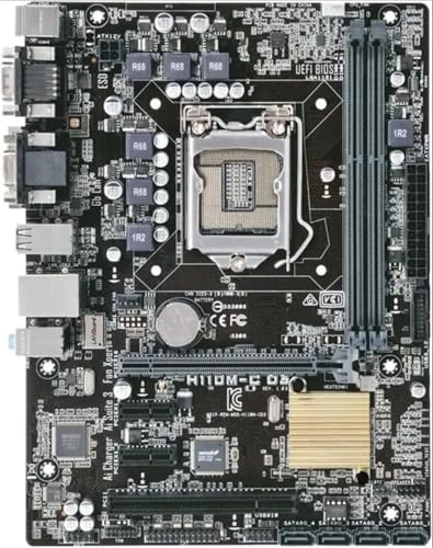 Carte mère LGA 1151 Intel H110 ASUS H110M-C D3 Micro ATX DDR3 32 GO pour processeur Core i5