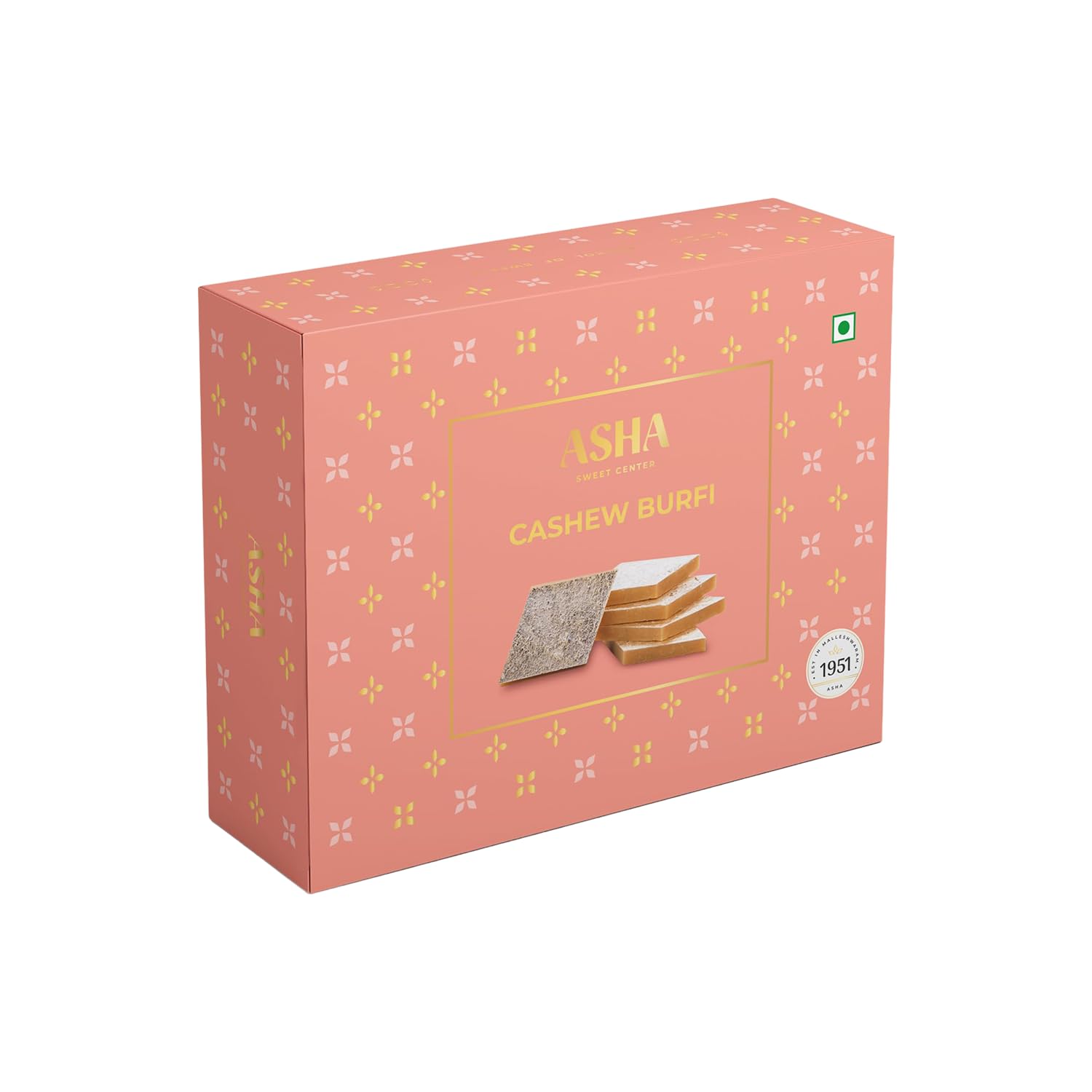 ASHA SWEET CENTER Premium Kaju katli 500g | Authentic Indian Cashew Barfi Made With Fresh Cashew For Gifting and Celebration (B0CQZ273PB) Amazon Price History, Amazon Price Tracker