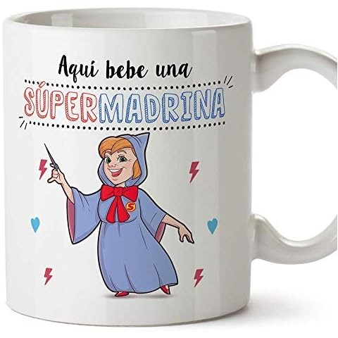 MUGFFINS Taza Madrina de Cerámica 350 mL Cover
