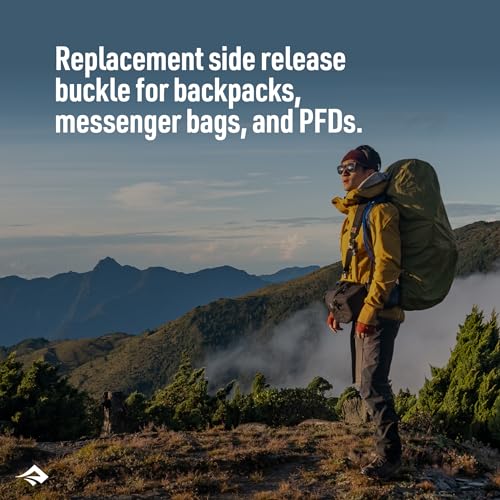 Image of Sea to Summit Field Repair Buckle - Side Release, 2 Pin, 3-pack