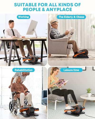 Gonex Under Desk Elliptical Exercise Machine for Seniors Review