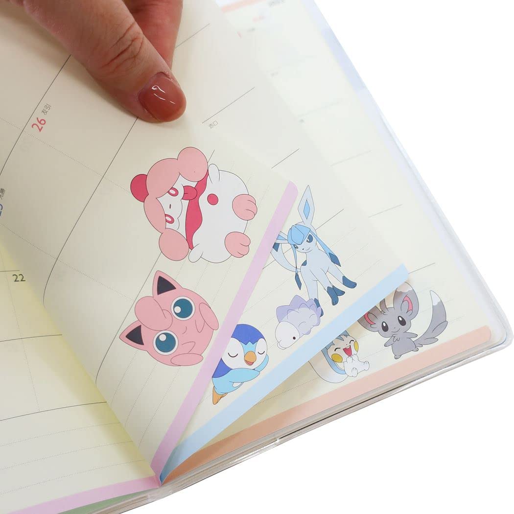 Amazon.co.jp: カミオジャパン ポケモン 手帳 2023年 B6 マンスリー