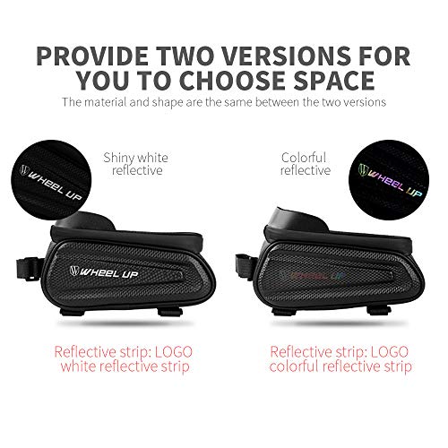 Goodjobb Bolsa de Guiador para Bicicleta Sombra à Prova de Água Suporte para Celular Suporte de Bols