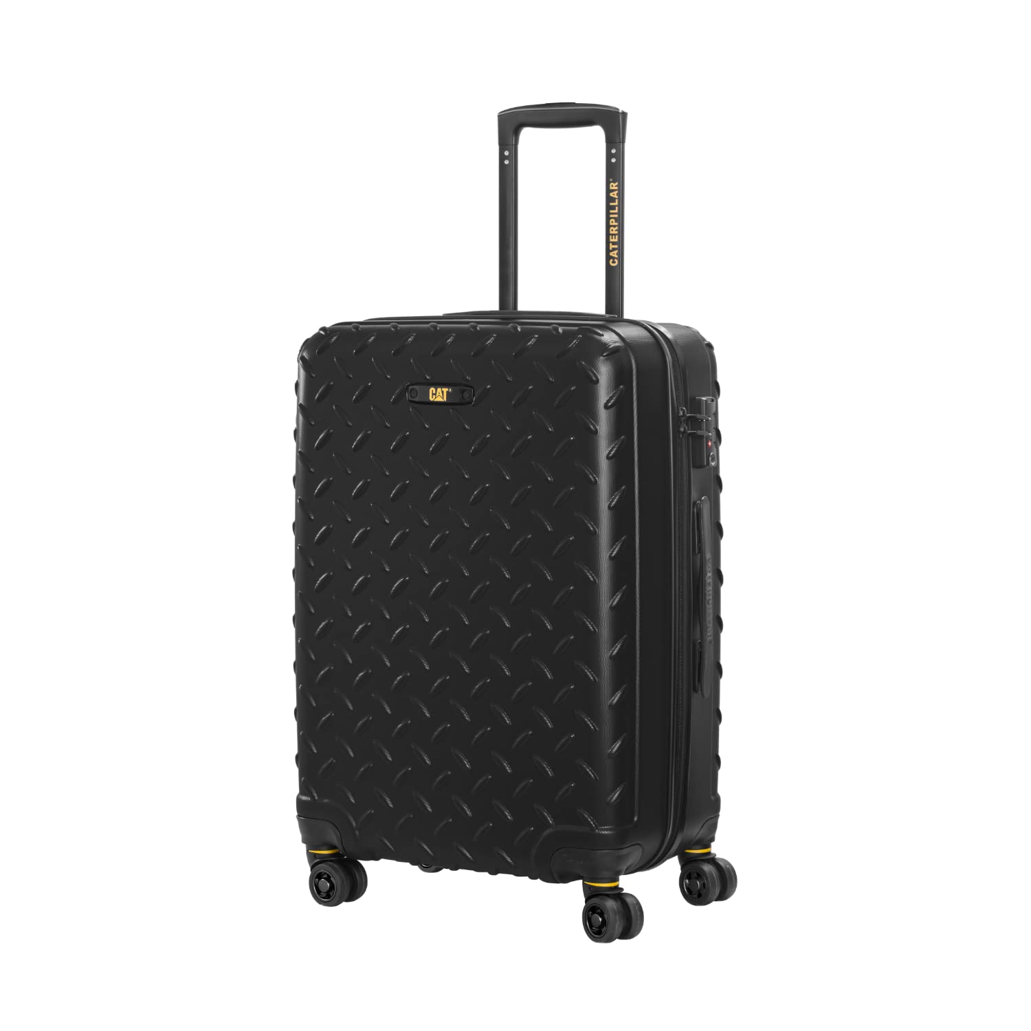 Industrial Plate 59 Liter ABS Black Check - in Trolley/Luggage (83685-01) Medium-image-17