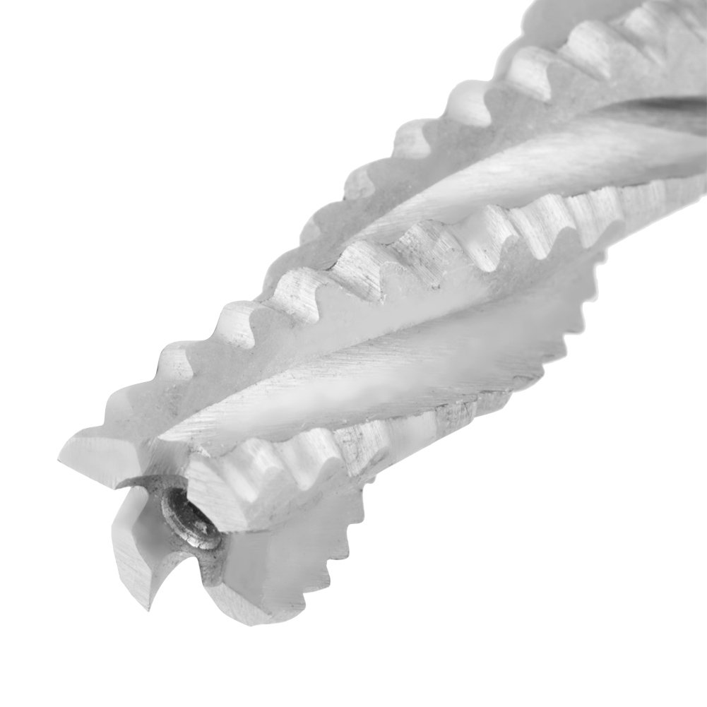 Set 7 Frese Sgrossatura HSS 6-20mm - Per Fresatrice, Con Rompitruciolo, Per Legno E Metall - Foto 9