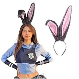 [RidrificM8] 【2025年ハロウィン飾り】うさみみ カチューシャ ぬいぐる ヘッドドレス ハロウィン ヘアバンド グレー ピンク うさ耳 バニー うさぎ カチューシャ 仮装グッズ イベント 撮影 仮装 小物 cosplay