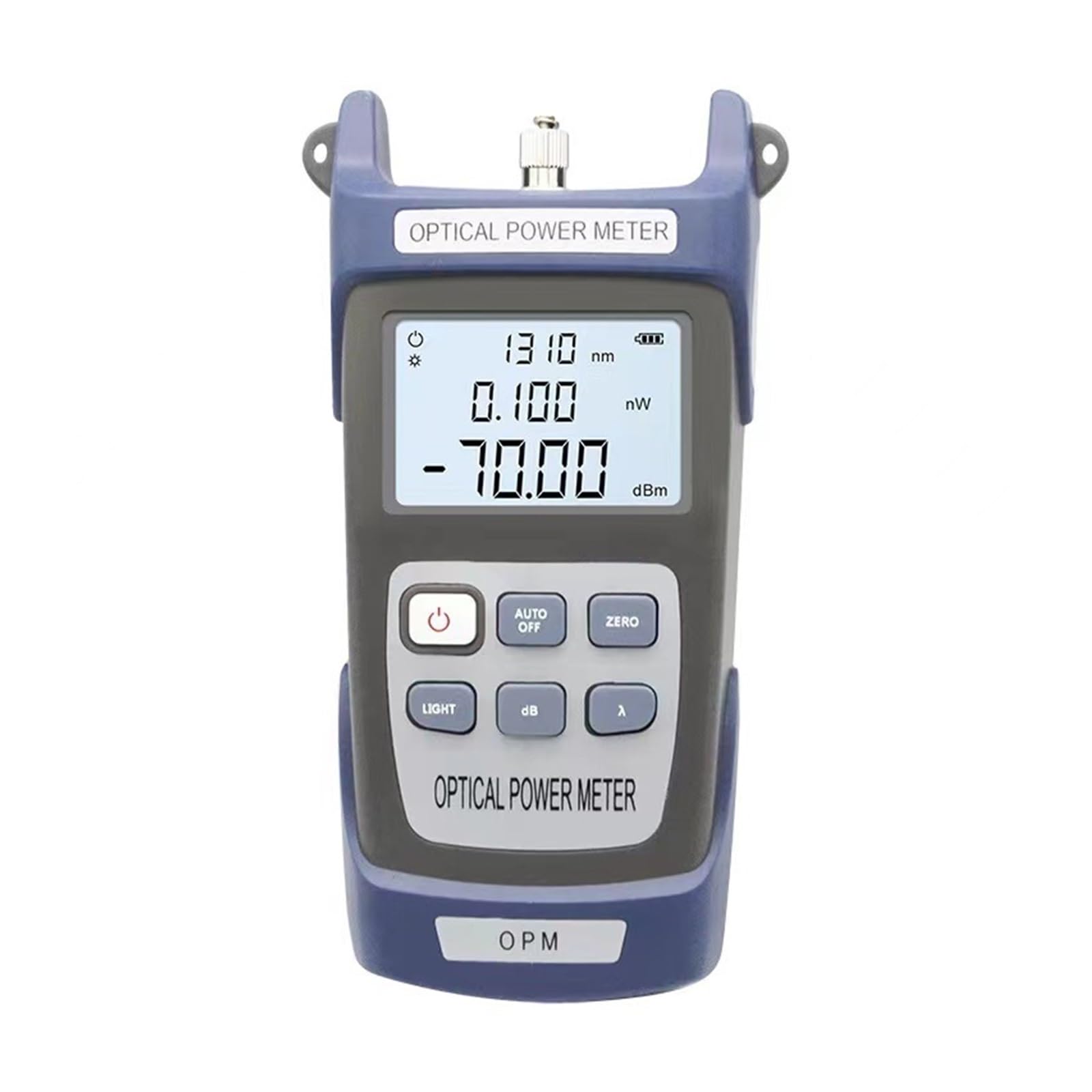 Dispositivo di misurazione a fibra ottica, NJ233 Misuratore Di Potenza Ottica Ad Alta Precisione Strumenti Di Costruzione In Fibra Ottica FTTH -70~+10dBm E -50~+26dBm Tester For Fibra FTTH OPM,Misura