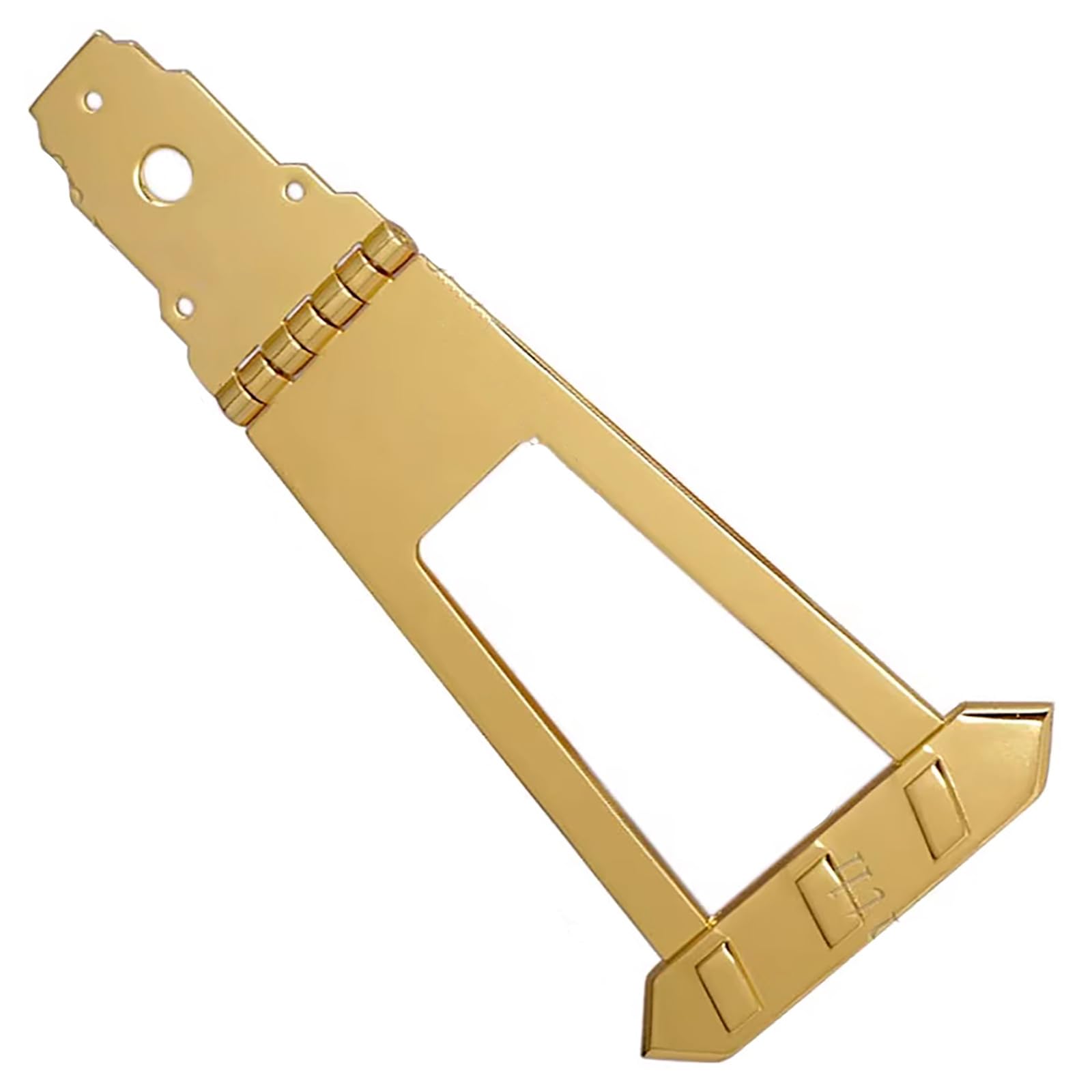 Semi Hollow Tailpiece, Jazz 6 String Guitar Tailpiece Bridge for Guitar Parts