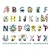 ufengke Pegatinas de Pared Inglés Alfabeto y Superhéroes Vinilos Adhesivos Pared Letras Decorativos para Habitación Infantiles Bebés