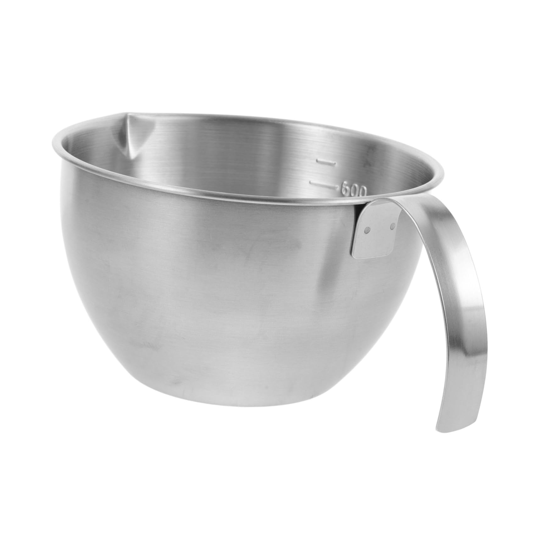PRETYZOOM 5piezas Bowl Inoxidable Con Mango y Para y Almacenamiento De Alimentos Tazón De Cocina Multifuncional Para Ensaladas y Preparaciones