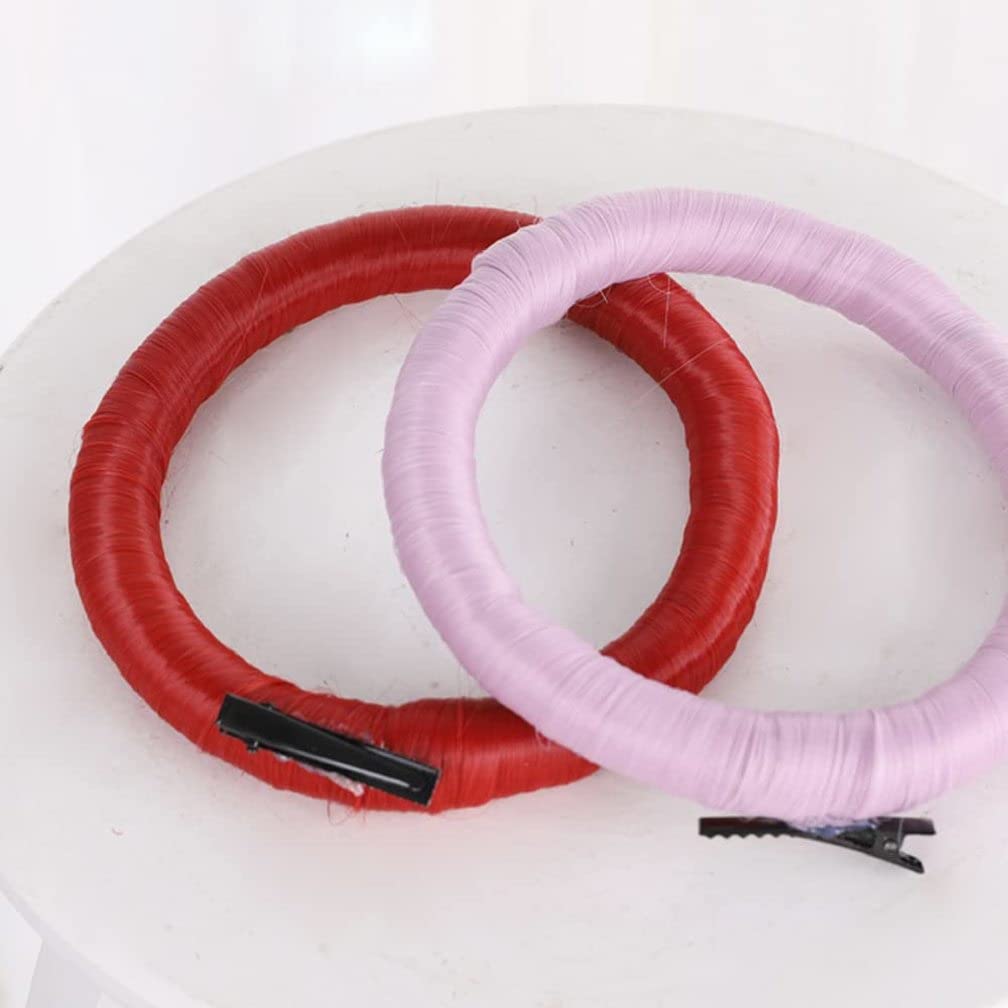 Anime One Piece Film Uta Parrucca Metà Rosso e Viola Copricapo Shanks Figlia Parrucche di Un Pezzo Donna Ragazza Anime costume oggetti di scena
