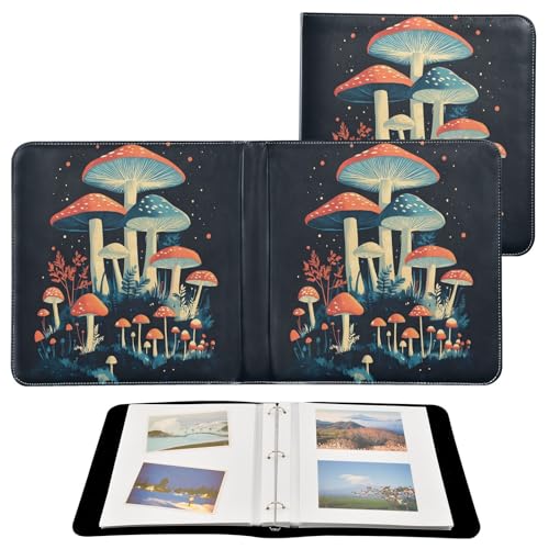 Álbum de Fotos con Cubierta de Poliuretano, 20 Páginas Autoadhesivas, para Fotos de 3x5, 4x6, 5x7 y 8x10 pulgadas, Ideal para Scrapbooking DIY miniatura 1