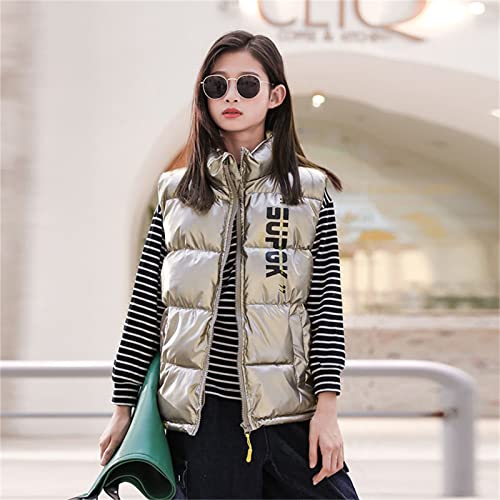 Baby Boys Girls Stand Collar Vest Winter Warm Lightweight Sleeveless Puffer Jacket Baby Vest 1218 Months4