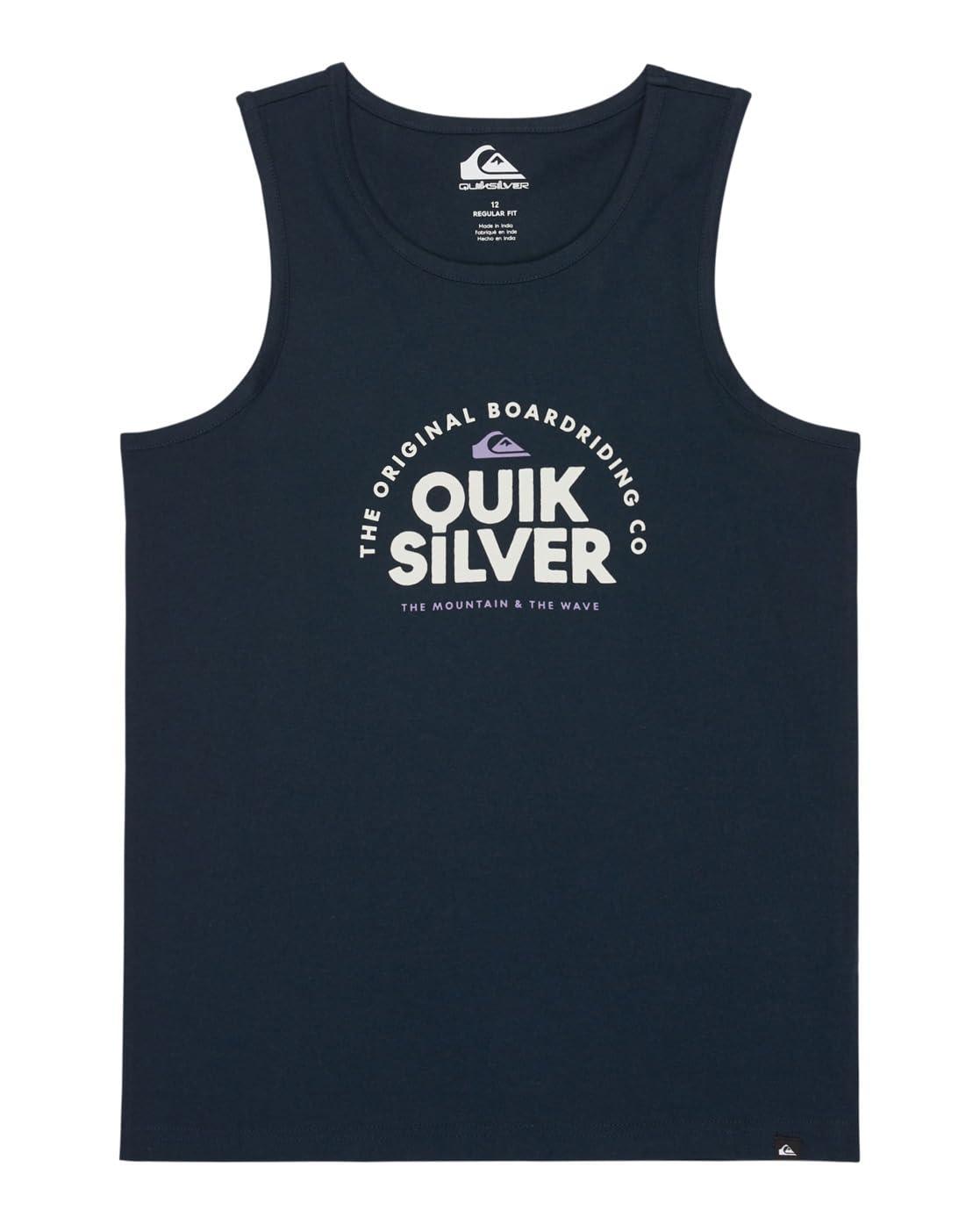 Quiksilver Fundamental Ride - Débardeur - Garçon Enfant 8-16 Ans - 16 - Bleu
