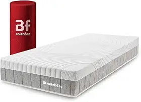 Colchão Solteirão Ortopédico BF Light a Vácuo 97x203cm BF Colchões