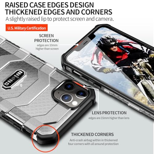 Coque intégrale iPhone 12 Pro Max robuste antichoc et rigide PC bleu - 3