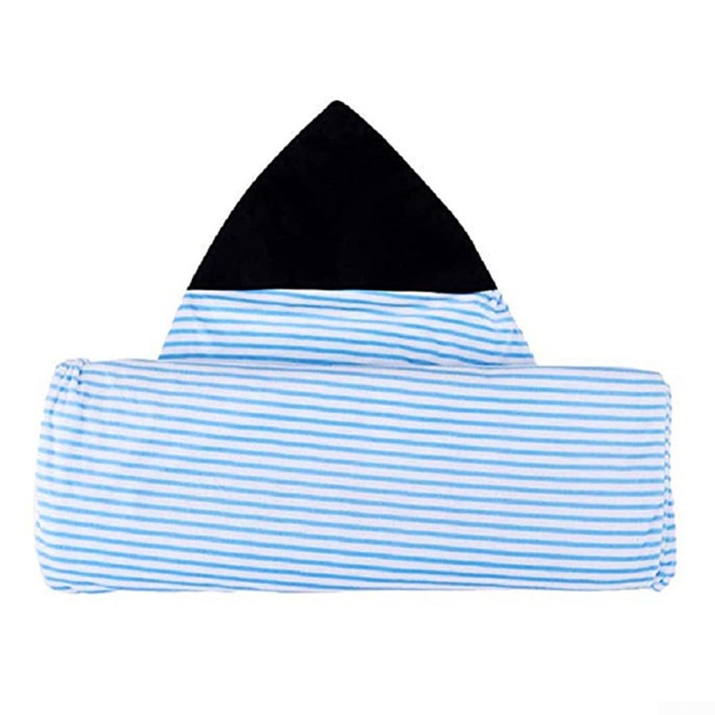 Borsa per tavola da surf, 200 cm, a righe, in flanella, protezione antigraffio | Fodera in pile ispessito, previene i graffi, dimensioni 180 cm, striscia nero-bianca, uso sportivo all'aria aperta