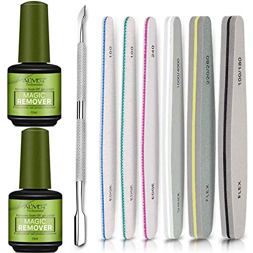 Dissolvant Magique, Dissolvant Vernis Semi Permanent,Magic RemoverHilareco Burst Magic Remove Gel UV Vernis à Ongles Magic Remover Soak Off Primer Nail Art Acrylique Nettoyer Nail Art Soak Off