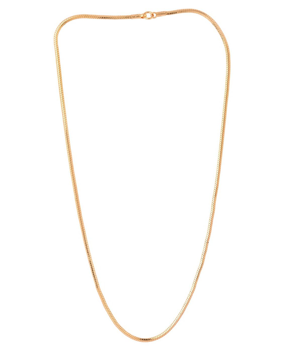 ELEGANTDREAM Men Designer Gold Chain Simple Yet Elegant (24 Inch Long) Guaranteed Gold Polish (B0D4F6LBSC) Amazon Price History, Amazon Price Tracker