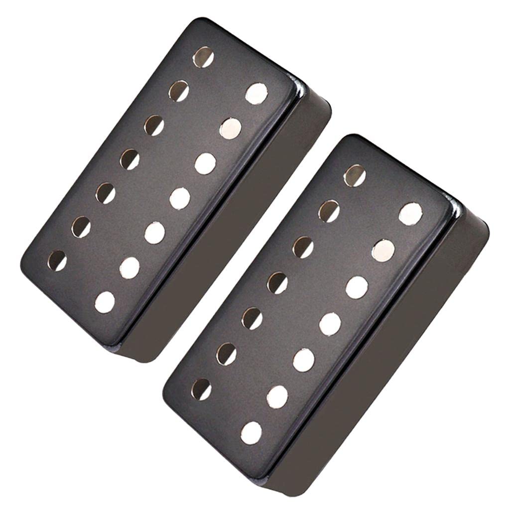 Coperchio Humbucker A 7 Fili - Ottone Grezzo - Chiuso - GP-HBRNH