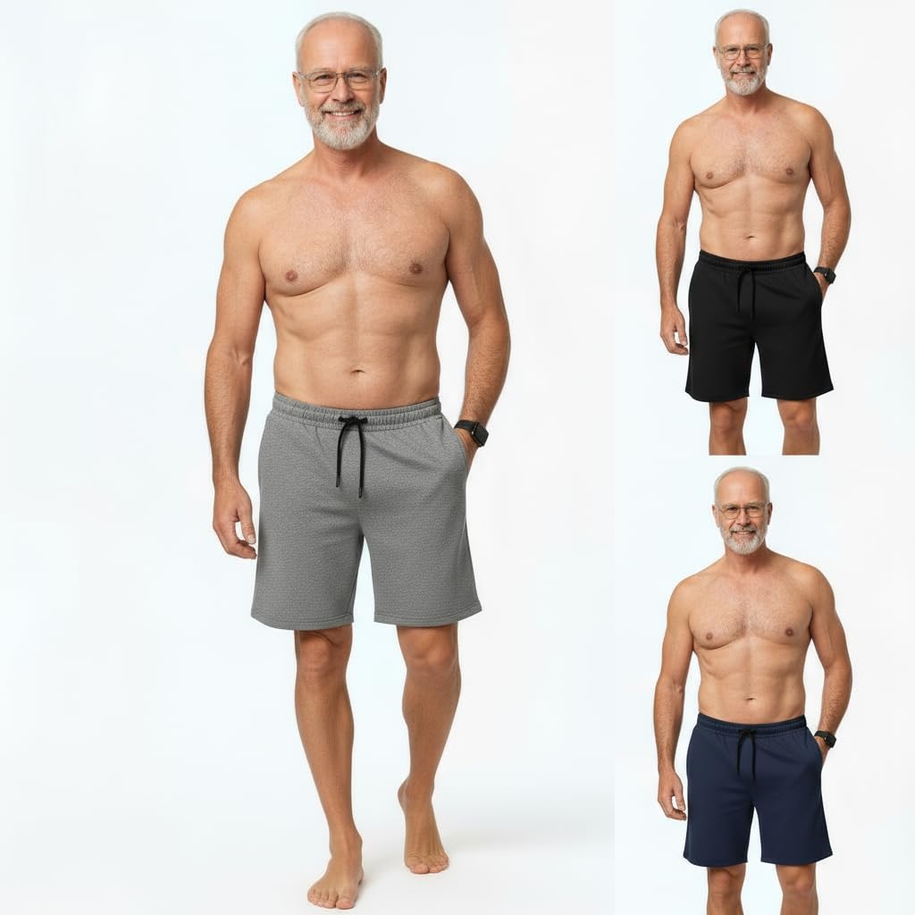 JOVO Clothing Accessories Sport Specific Clothing Dance Men Shorts R001 VJ6 Black Grey Navy 3XL 1