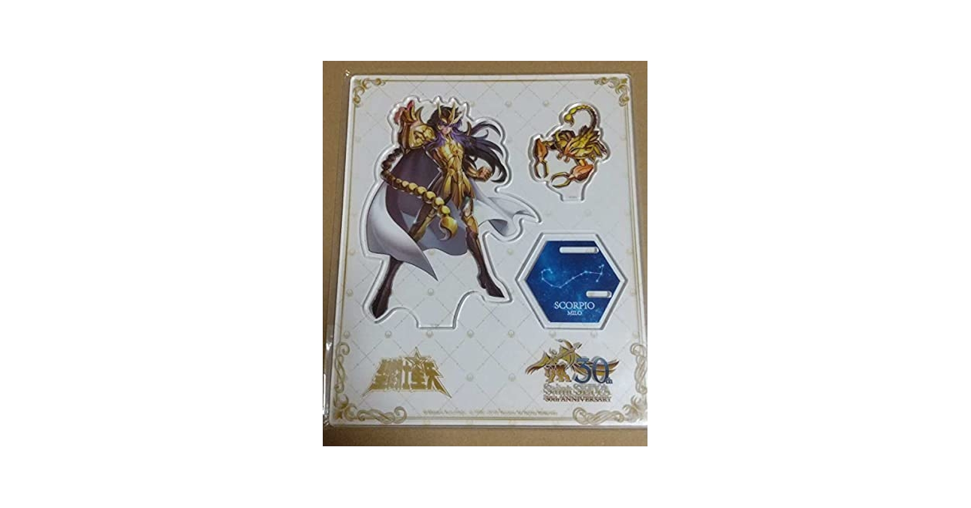 聖闘士星矢 北京　30周年主題展限定 アクリルスタンド 水瓶座のカミュ Amazon.co.jp: 『聖闘士星矢』北京 30周年主題展限定 アクリル