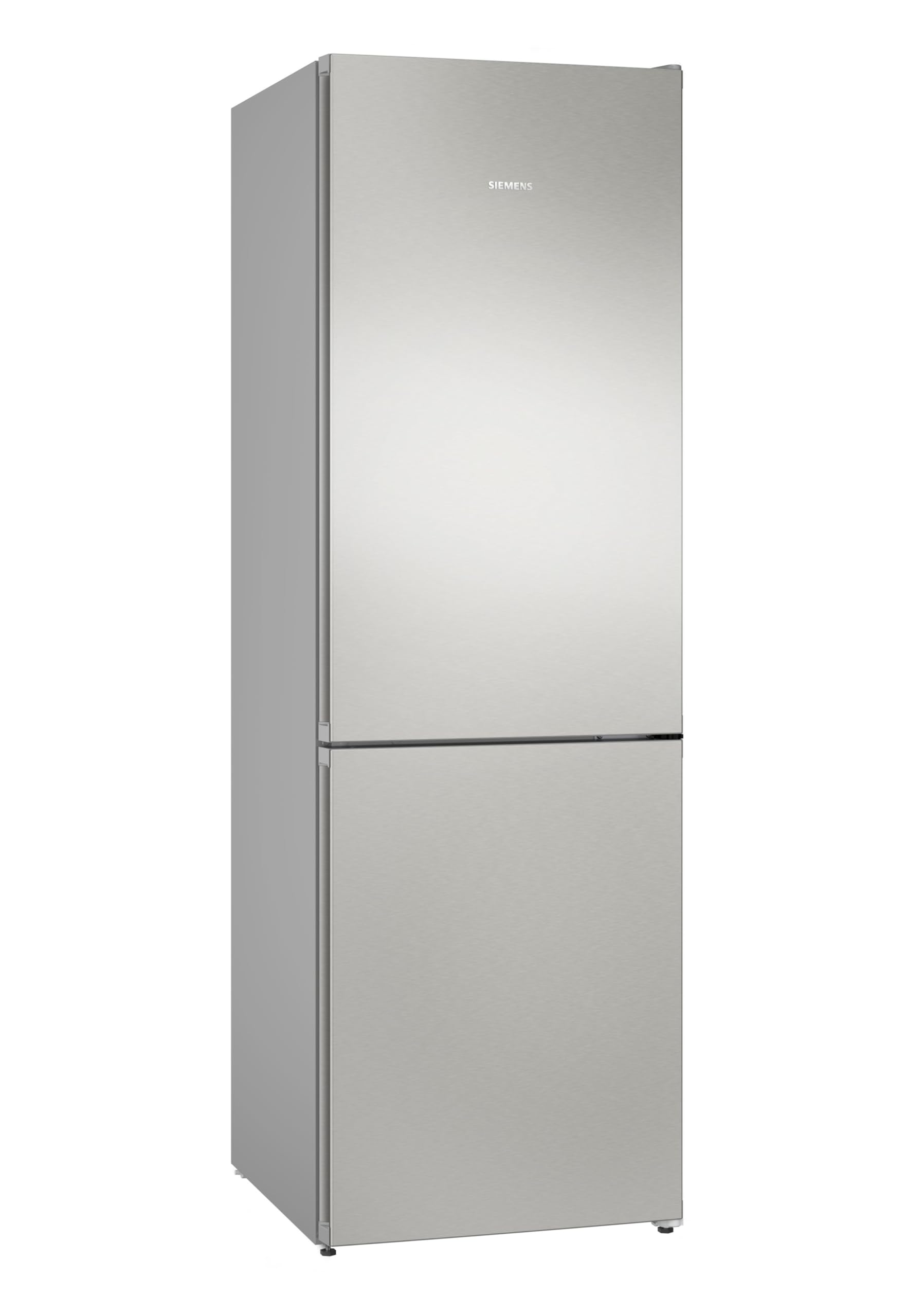 Siemens KG36N2ICF iQ300, Freistehende Kühl-Gefrier-Kombination, 186 x 60 cm, 218L Kühlen & 103L Gefrieren, noFrost, hyperFresh für längere Frische, Flaschenhalter, antiFingerprint, Gebürsteter Stahl