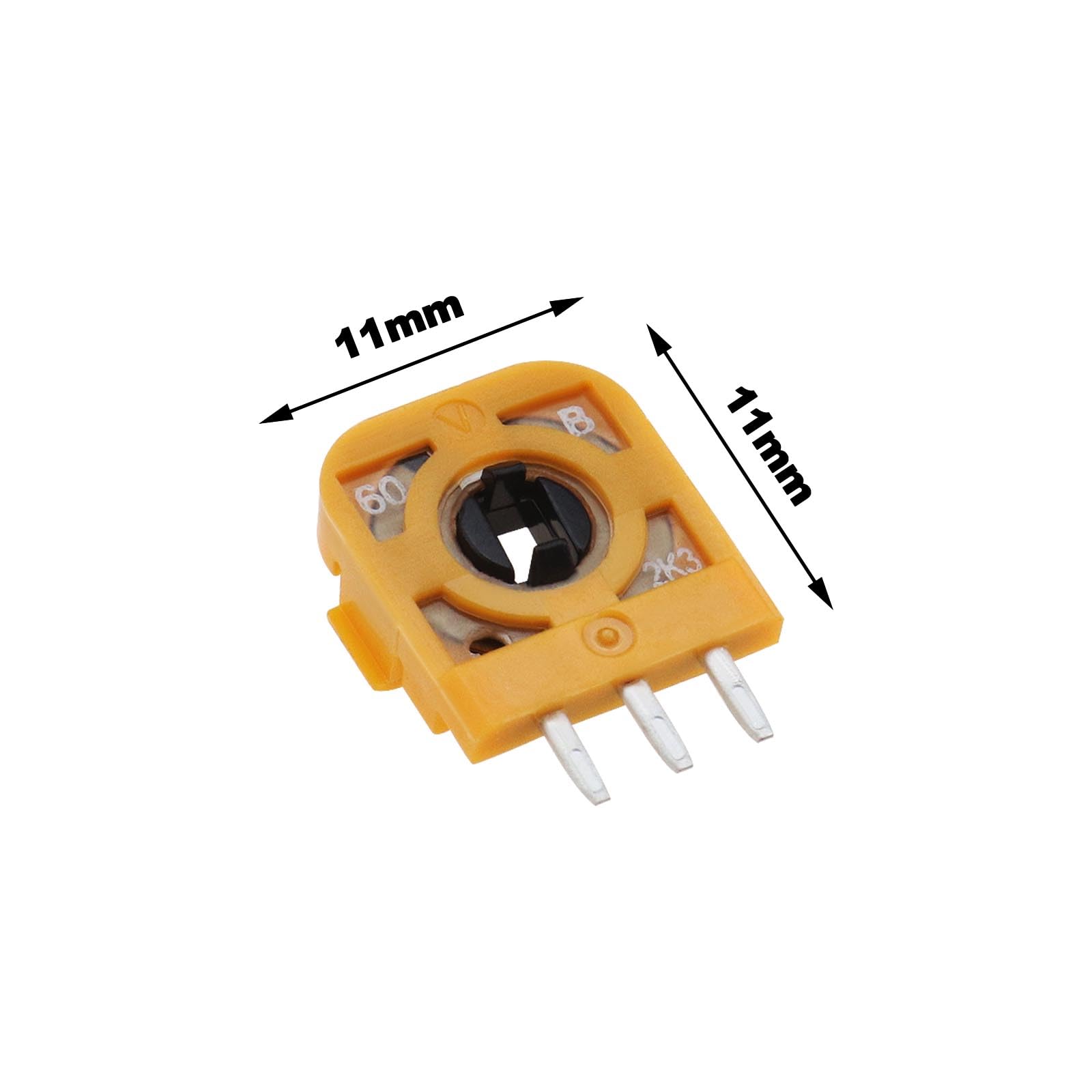 Lot de 8 Poches de Rechange à 3 Broches compatibles avec Les contrôleurs PS5, capteurs de potentiomètre 2,3 K Ohms