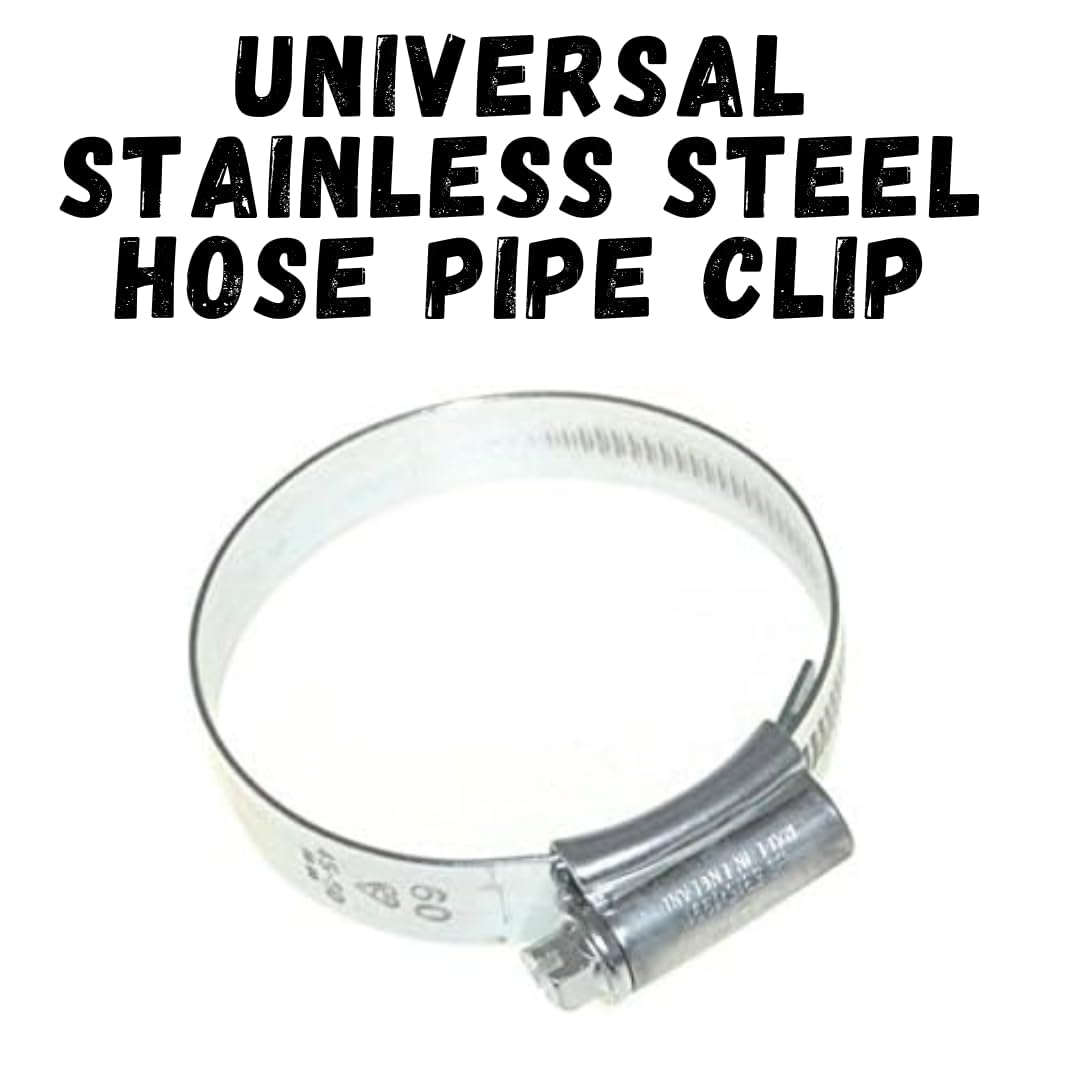 Invero Edelstahl-Schlauchschelle 40–60 Mm – Rostfeste Klemme Für Haushalt & Sanitär