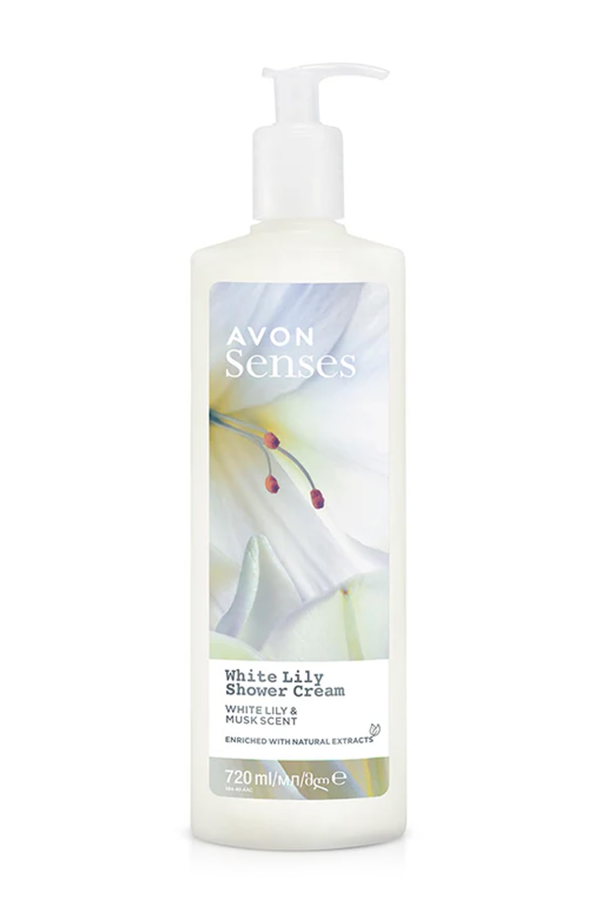 AVON Senses White Lily Beyaz Zambak Kokulu Duş Jeli 720 Ml.