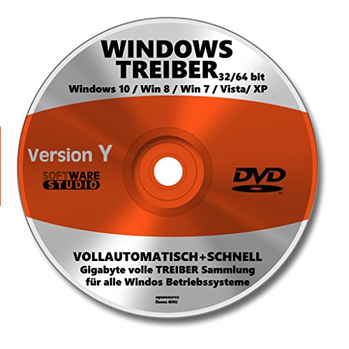 Preisvergleich Produktbild DRIVER TREIBER für Windows auf DVD NEU