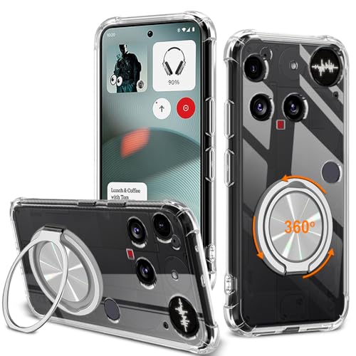 Evitez les chutes du Nothing Phone 3 grâce à la coque béquille transparente antichoc