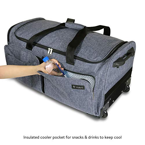 Mavii Costume Rack Duffel-Wheeled 28 Inch Collapsible Bag, Grey, One Size