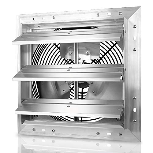 Tornado - 12 Inch Heavy Duty Aluminum High Speed Shutter Exhaust Fan 980